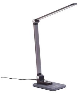 Lindby - Valtaris LED Stolová Lampa CCT Metallic/Black