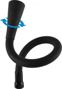 Slezák Rav Vodovodní baterie dřezová s flexibilním ramínkem se sprchou - černá matná
