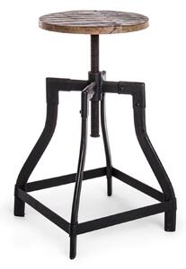 MUZZA Barová stolička revolve 48 - 70 cm