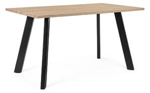 MUZZA Jedálenský stôl giant 140 x 80 cm svetlý dub