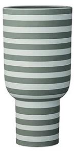 AYTM - Varia Sculptural Vase Dusty Zelená/Forest