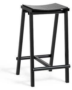 HAY - Taburete 8 Bar Stool Low Čierna