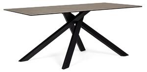 MUZZA Jedálenský stôl messier 180 x 90 cm