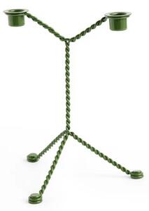 HAY - Wire Candleholder Green