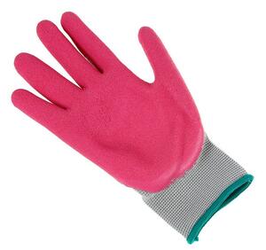 Rhotpink Záhradné rukavice ružové, veľkosť 8 (3 páry)
