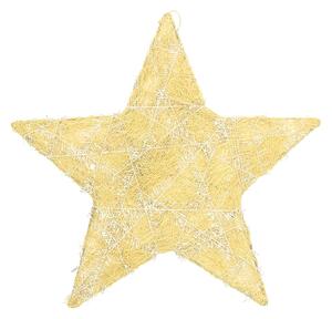 Vianočná ozdoba Golden Star II 25 cm