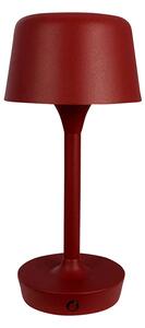 Dyberg Larsen - FLOW LED Prenosné Stolová lampa Dark Červená DybergLarsen