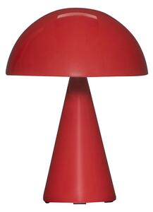 Hübsch - Mush LED Prenosné Stolová Lampa Dim. Červená