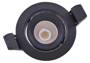 Arcchio - Harcos LED Zapustené miesto Ø8 Čierna