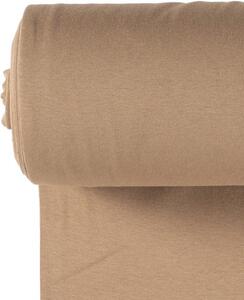 Metráž látka náplet hladký camel | RTex