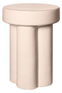 Blomus - Toru Ceramic Stolička Big Lily Biela