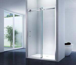 Rea Nixon, posuvné sprchové dvere 140x190 cm, pravé, 8mm číre sklo, chrómový profil, REA-K5007