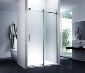 Rea Nixon, posuvné sprchové dvere 140x190 cm, pravé, 8mm číre sklo, chrómový profil, REA-K5007