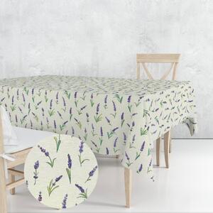 Ervi Gobelínový obrus na stôl štvorcový - Levanduľová elegancia