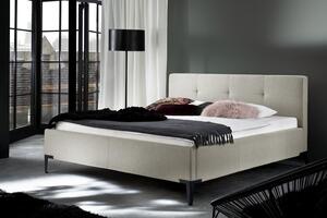 MUZZA Čalúnená posteľ Modern 160 x 200 béžová