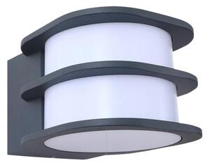 Lindby - Fyra Round LED Smart Vonkajšie stránky Nástenné svietidlo Grey