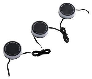 Lindby - Kyren LED Smart Záhradná Lampa 3 pcs. Čierna/Opál