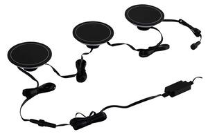Lindby - Thalas LED Smart Záhradná Lampa 3 pcs. Čierna/Opál