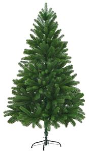 Umelý vianočný stromček s LED 210 cm zelený