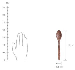 COCONUT Kokosová lyžica 20 cm