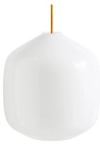 HAY - Buoy Glass 300 Závěsná Lampa Opal/Amber Yellow