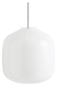 HAY - Buoy Glass 200 Závěsná Lampa Opal/Pastel Lilac