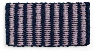 HAY - Coco Stripe Wide Rohožka na Dvere Lavender/Navy