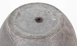 MUZZA Kvetináč cement sivý malý 2 ks
