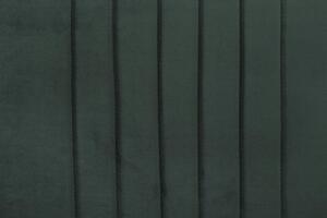 MUZZA Rozkladacia pohovka johnny velvet tmavozelená 180 x 104 x 45