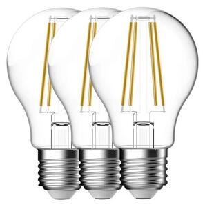 Nordlux - Žiarovky Smart 4,7W (600lm) 2200-6500K Clear 3-pack E27