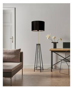 Čierna stojacia lampa (výška 154 cm) Tegola - Candellux Lighting