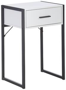 NOČNÝ STOLÍK, čierna, biela, 41/60/30 cm Livetastic - Online Only spálne, Online Only