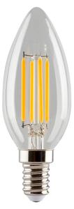 Žiarovka LED 4W (470lm) Kerte Clear CRI90 Stmievateľný E14 - e3light