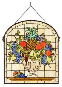Vitráž závesná dekorácia FRUITS 62*72