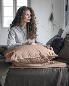 MUZZA Plachta z organickej bavlny Ingrid 270 x 160 cm staroružová