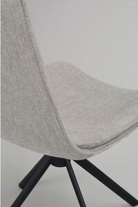 Béžové otočné jedálenské stoličky v súprave 2 ks Lowell - Rowico