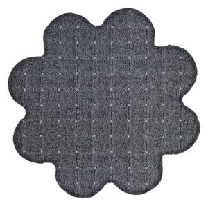 Vopi koberce Kusový koberec Udinese sivý kvietok - 120x120 kvietok cm