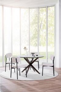 Okrúhly jedálenský stôl s doskou v dubovom dekore 120x120 cm Calverton - Rowico