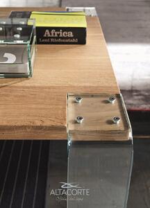 Siviglia sklenený dizajnový stôl