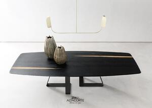 Double dizajnový stôl
