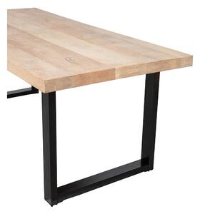 MUZZA Jedálenský stôl utablo 180 x 90 cm prírodný
