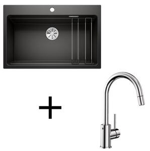 Blanco set Etagon 8 + Mida-S chrom tartufo