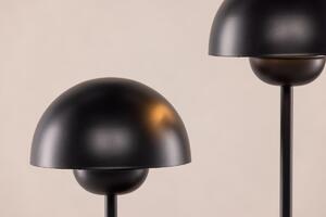 Čierna dizajnová stolná lampa LYCKORNA