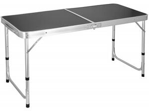 SPRINGOS Skladací kempingový stolík 120x47 cm SPRINGOS HERCUL