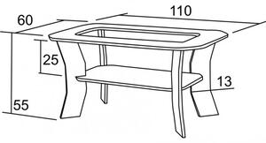 BRADOP Konferenčný stôl FILIP 110x60