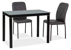 Jedálenský stôl GALANT 100x60x75 čierny
