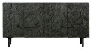 MUZZA Komoda counter 160 x 83 cm čierna