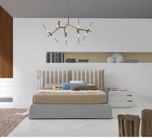 Dorian posteľ - 120 x 200cm , Koža , s úložným priestorom
