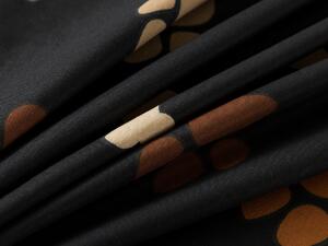 XPOSE® Francúzske bavlnené Renforcé obliečky LABKY - čierne