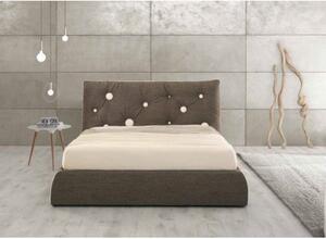 Gerard posteľ - 160 x 200cm , Látka , s úložným priestorom